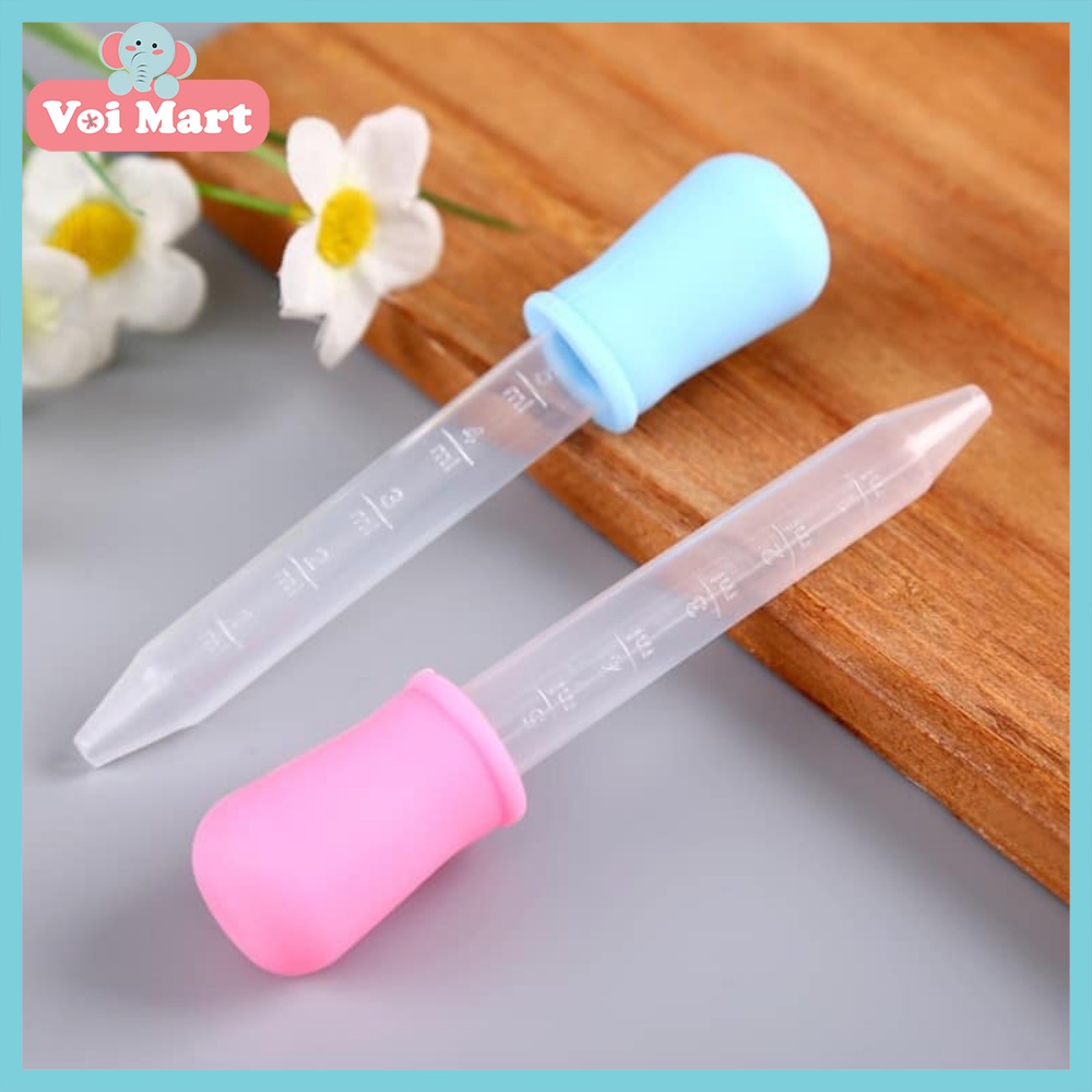 Ống Hút Bón Sữa, Bón Thuốc Cho Bé 5Ml