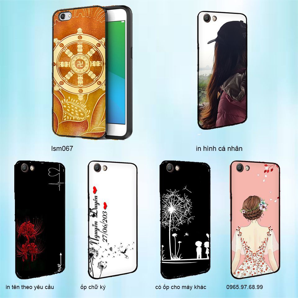 Skin dán Oppo F3, F3 Plus hình Tam Chuyển Pháp Luân - lsm068