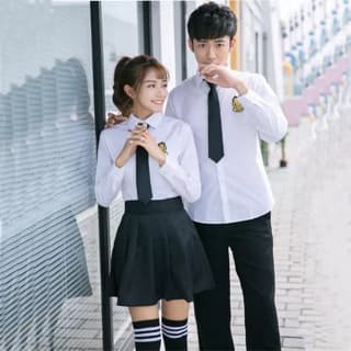 Cà vạt đen unisex cho nhóm lớp