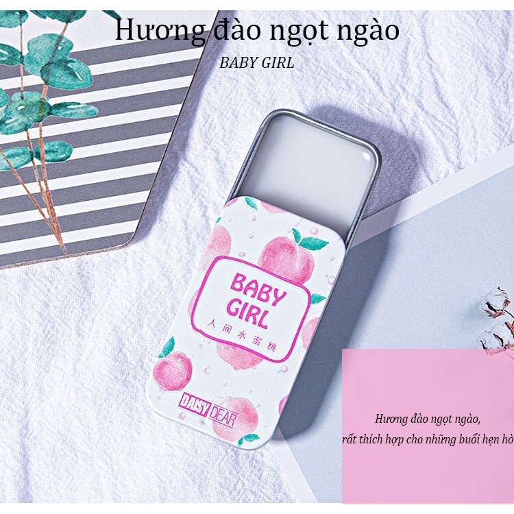 Nước hoa khô nam nữ Shimang Daisy Dear,Nước hoa dạng sáp nội địa trung -NHK01