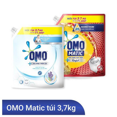 Nước giặt Omo Túi Đại 3,7kg