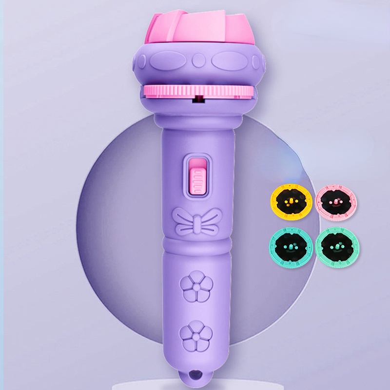 Đèn Pin Chiếu Hình Động Vật Đại Dương Cho Trẻ Em