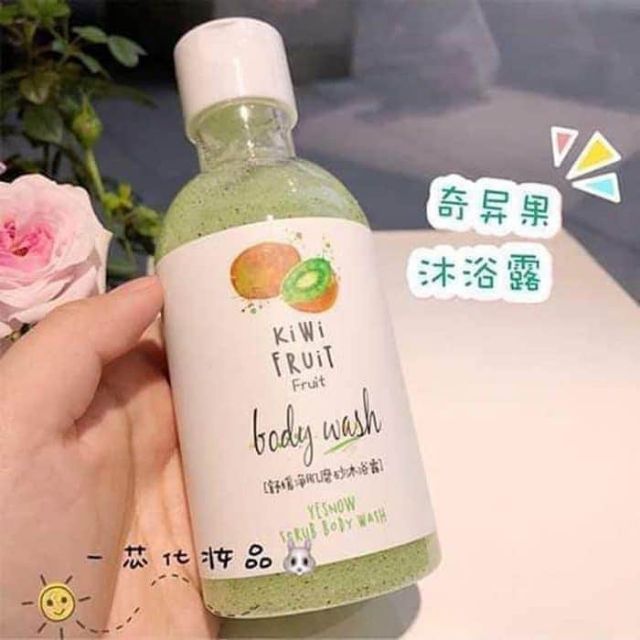 Sữa tắm tẩy tế bào chết fruit scrub body wash