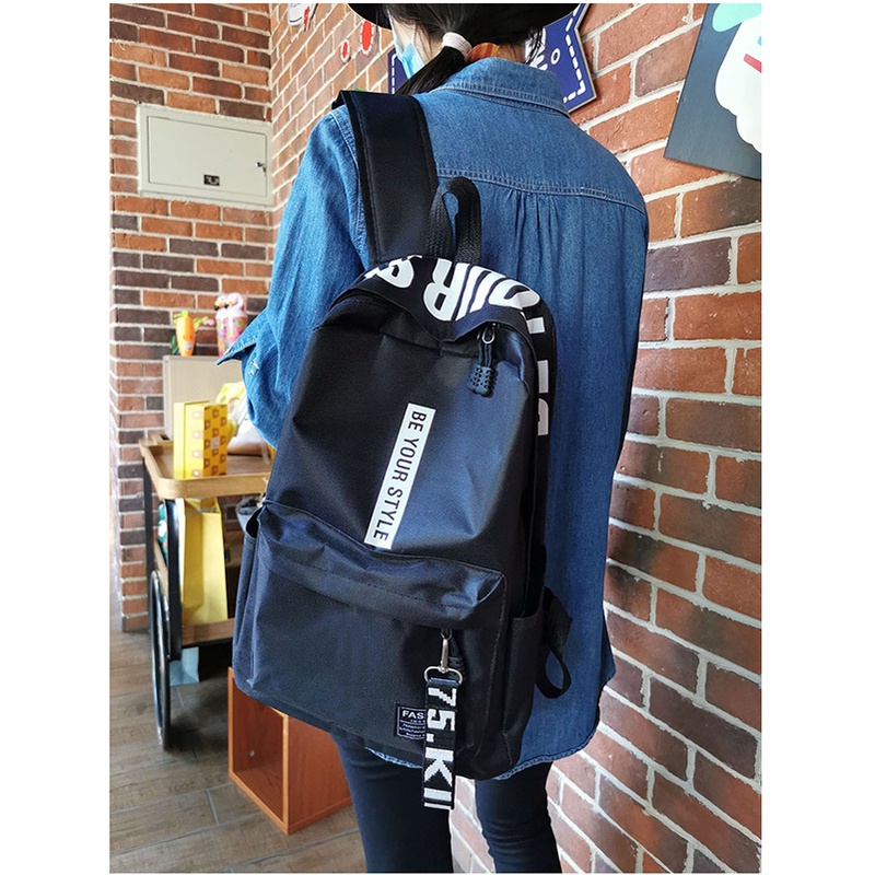 Balo Thời Trang Phong Cách Hàn Quốc Trẻ Trung Năng Động Balo Vải Cao Cấp Balo Nam Nữ Đi Học Đi Chơi Đi Làm BL16