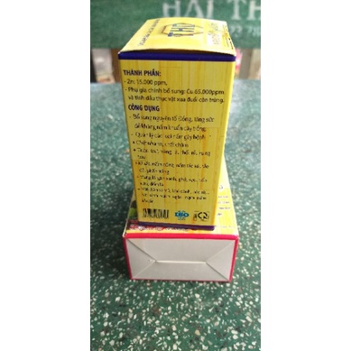Phân bón sinh học THD NANO ĐỒNG + KẼM