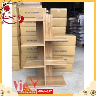 🔥sale sốc🔥 Kệ sách gỗ vuông 5 tầng