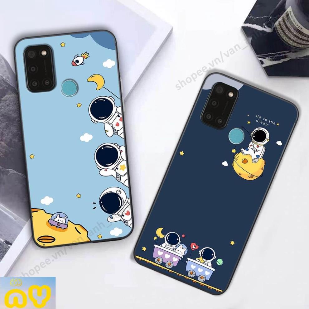 Ốp lưng Realme C17 / 7i hình bầu trời, phi hành gia đẹp, Ốp lưng lưng điện thoại realme viền dẻo cao cấp Như Ý