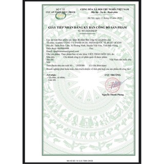 viên thảo mộc giảm cân GG