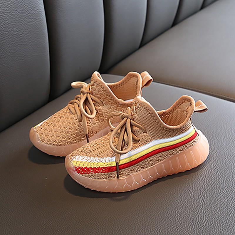 Giày thể thao bằng vải mềm phong cách năng động thời trang Hàn Quốc cho bé