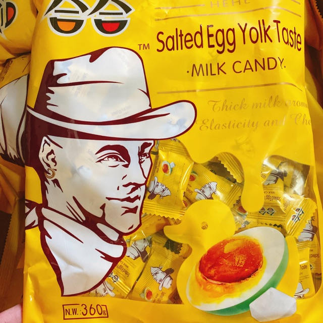 KẸO TRỨNG MUỐI gói 360gr