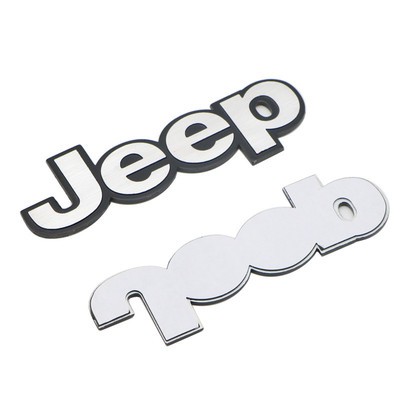 Nhãn Dán Trang Trí Thân Xe Hơi In Logo Jeep Cá Tính