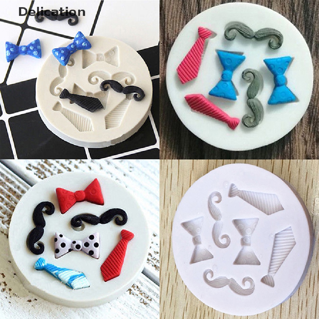 Khuôn Làm Bánh Chất Liệu Silicone Hình Nơ Dễ Thương