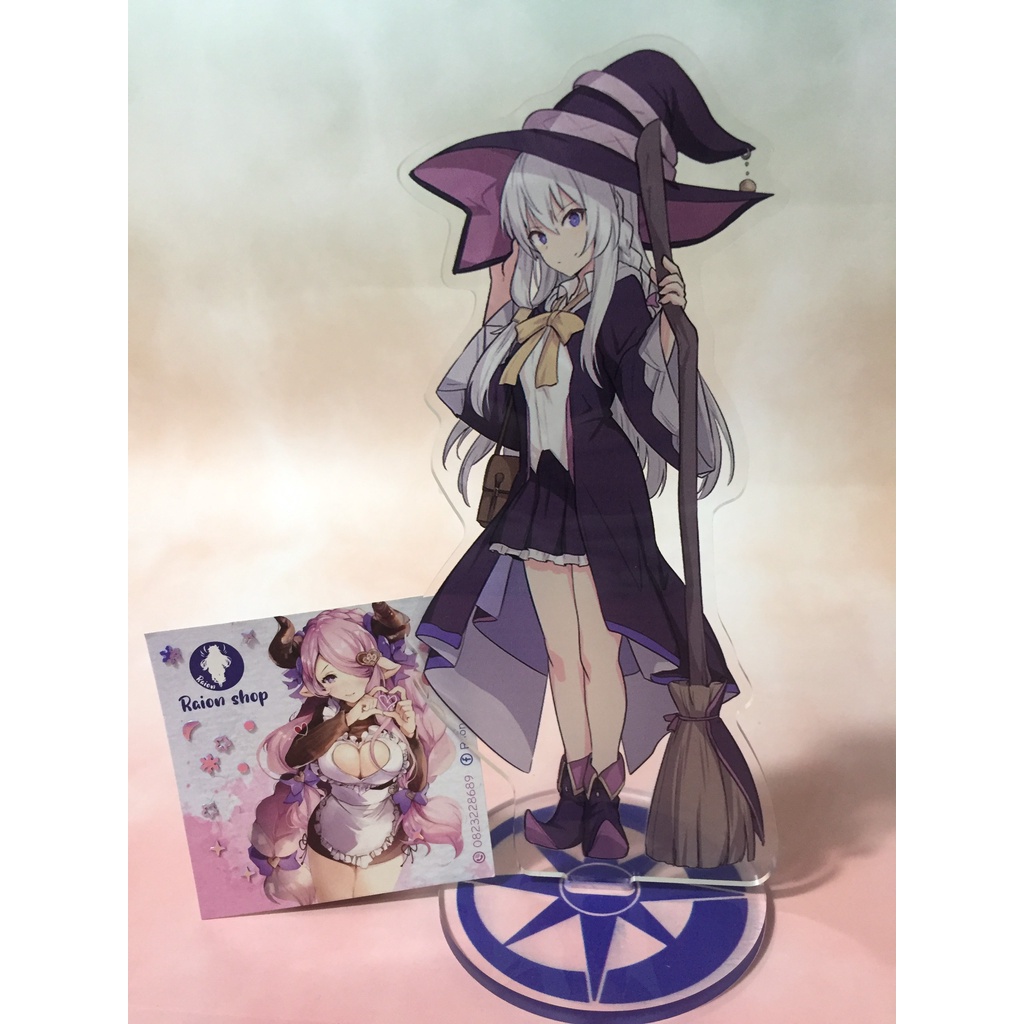 Mô Hình Standee Acrylic Micca Anime The Jourey Of Elaina - Majo no Tabitabi