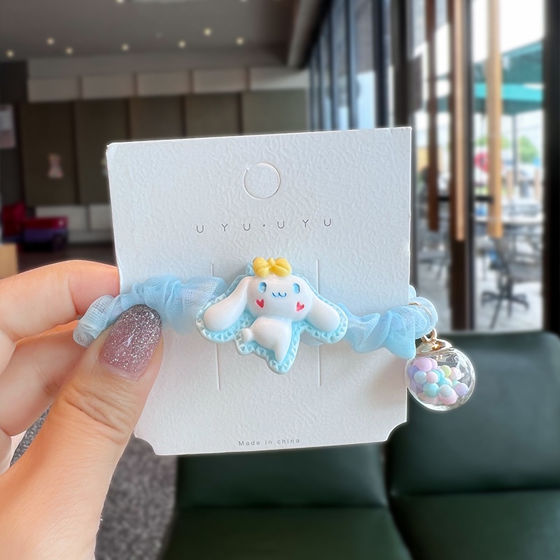 Dây Buộc Tóc Cao Su Guigou Cỡ Nhỏ Phong Cách Nhật Hàn Đáng Yêu Cho Bé Gái