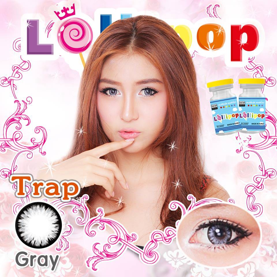 Kính áp tròng iCY - X ( TRAP) GRAY