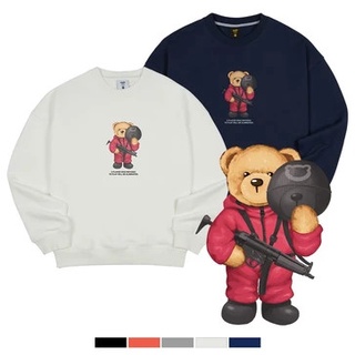 Áo Hoodie thời trang Squid Game Teddy Gấu