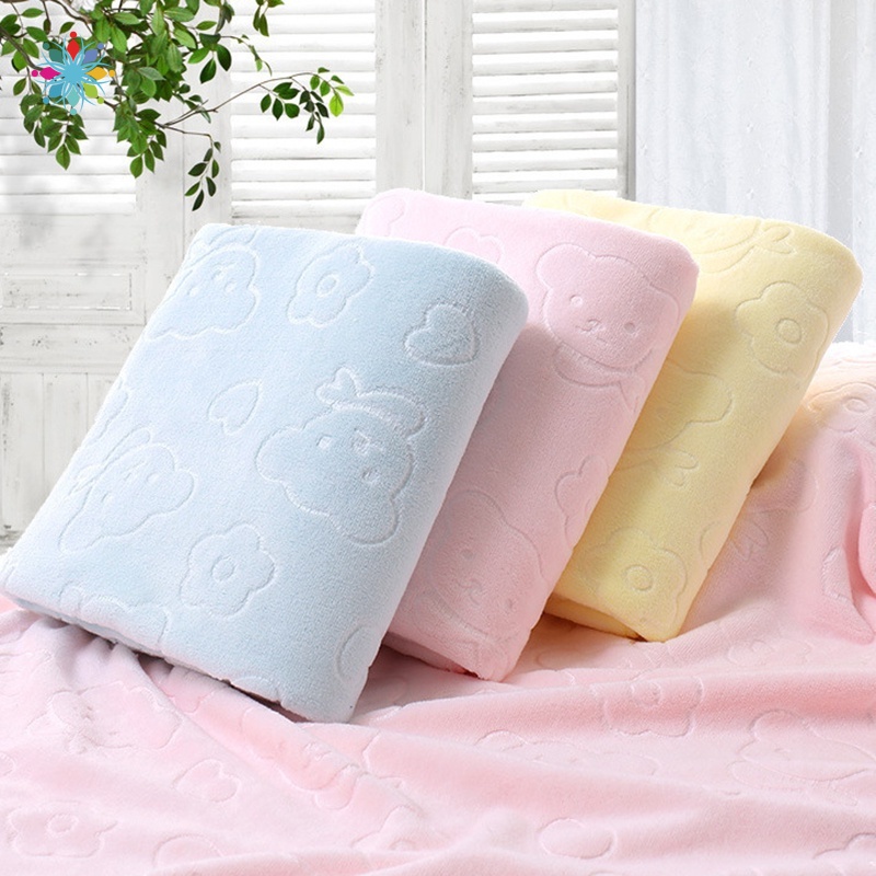 Khăn lau mặt và cơ thể bằng vải sợi nhỏ mềm mại nhanh khô
