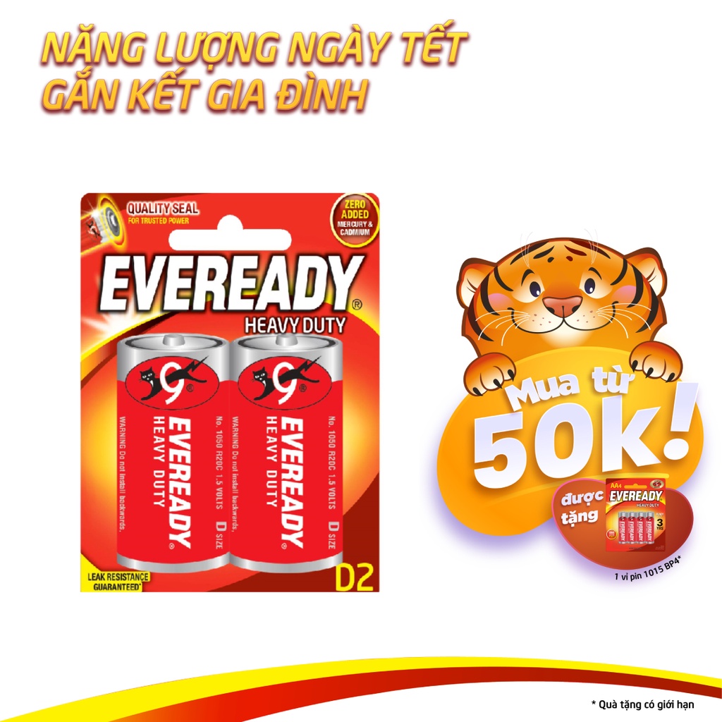 Pin Eveready D 1050 SW2 - 100628873