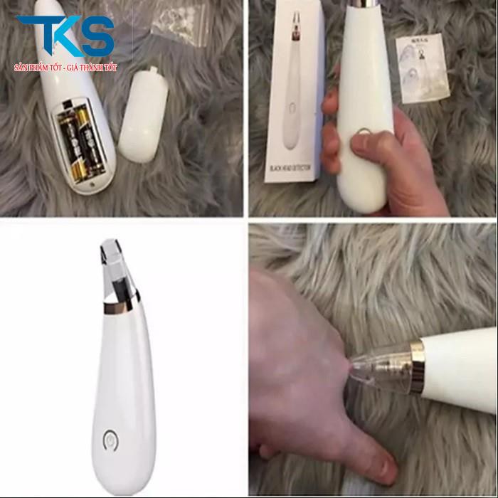 Máy hút mụn đầu đen Black Head Detector dùng pin