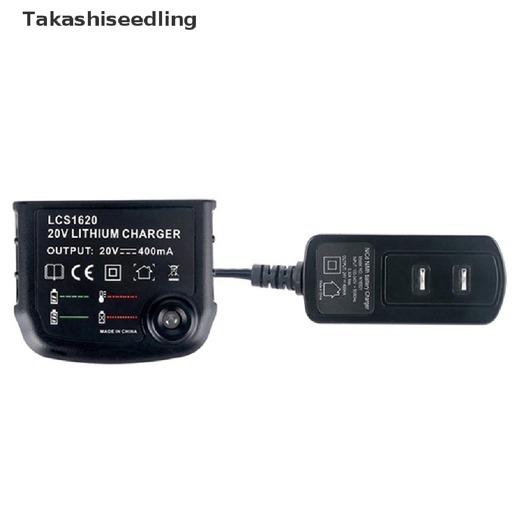 Bộ Sạc Pin Lithium 20V LCS1620 Màu Đen + Cổng Sạc Có Thể Tháo Rời / STANLEY LBXR20
