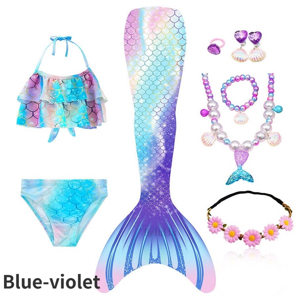 Đồ Bơi Có Đuôi Nàng Tiên Cá Cho Bé Gái