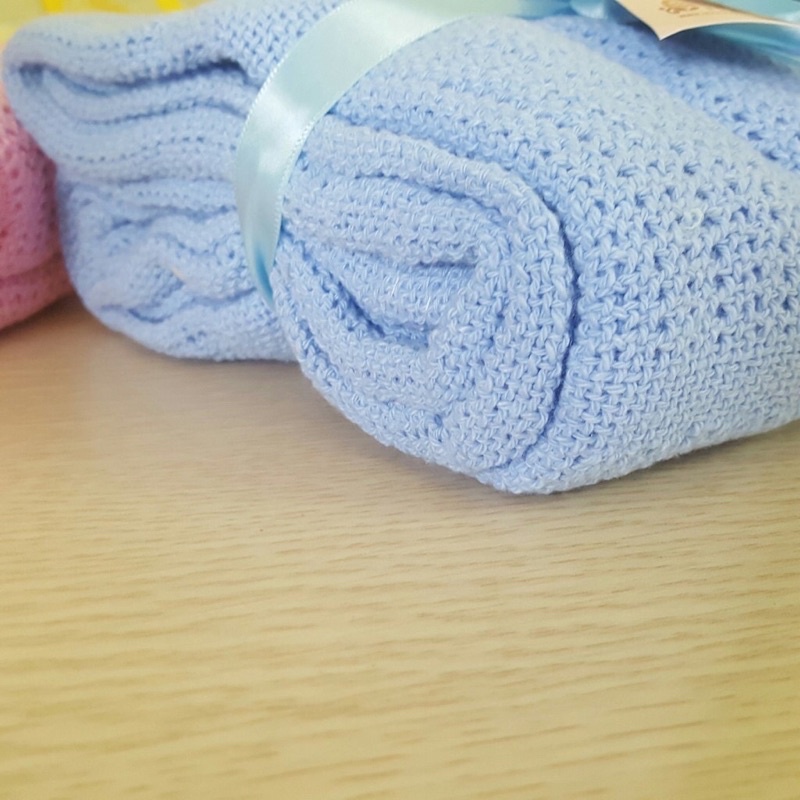 Chăn lưới thoáng khí chống ngạt kiêm quấn ủ kén, trùm xe đẩy,mền đắp điều hòa cho bé