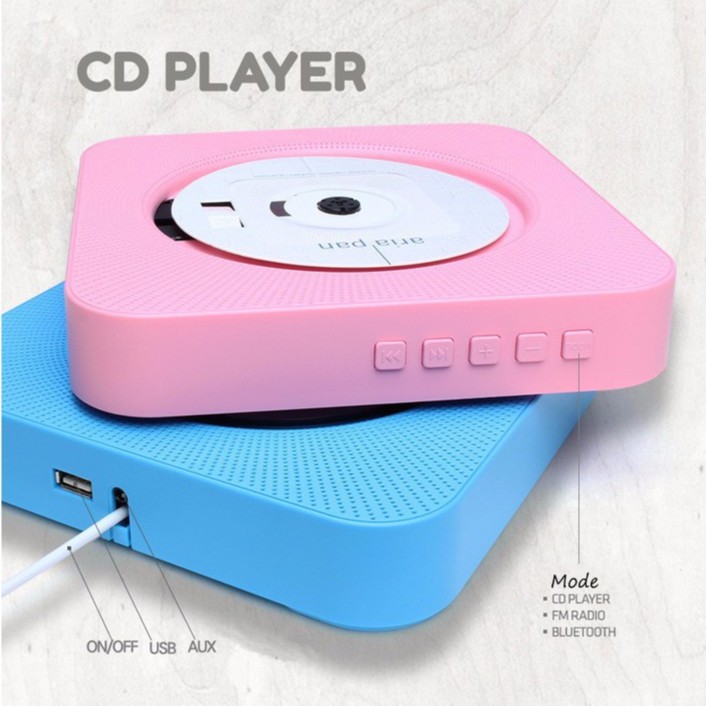 Máy Nghe Nhạc CD Player Basic 1 màu 4x19x19cm (K32)