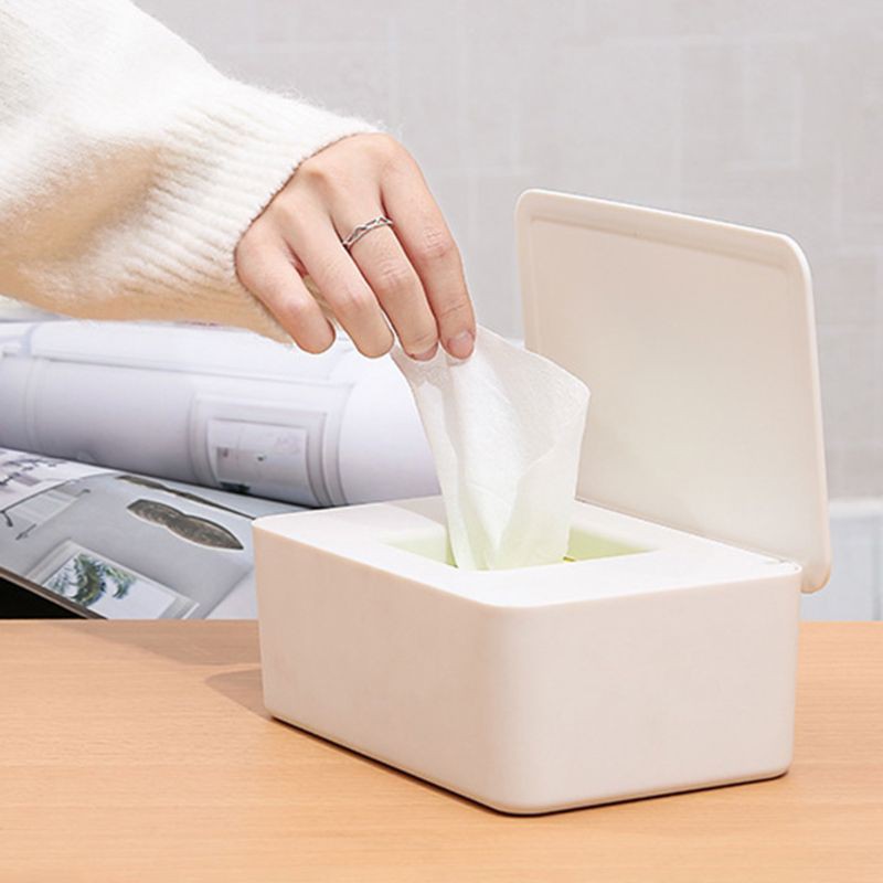 Hộp đựng phân phối khăn giấy ướt tiện dụng