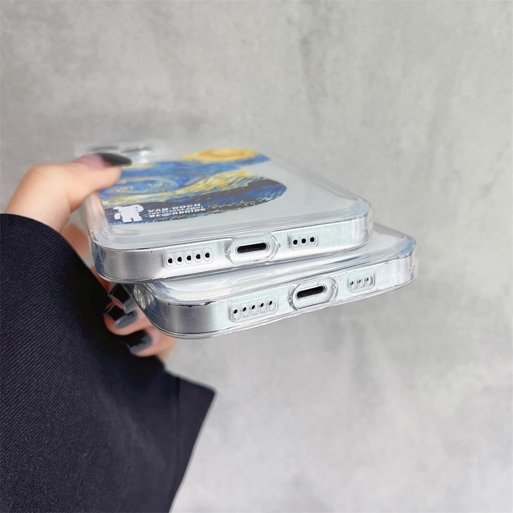 Ốp Điện Thoại TPU Mềm Trong Suốt Chống Sốc Hình Gấu Cho IPhone 14 Pro max 14 Plus 13 12 Pro max 11 Pro max x xs max xr 7 8 Plus