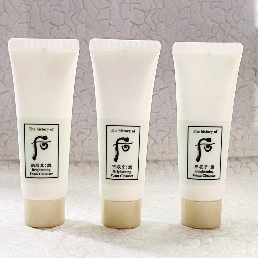 Sữa Rửa Mặt Làm Trắng Da Hoàng Cung Whoo Brightening Foam Cleanser 100ml
