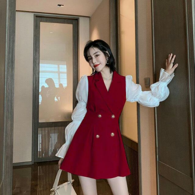 ĐẦM VEST DÀI TAY
