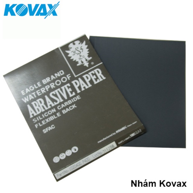 1 tờ Nhám mài nước Kovax NK Nhật từ số P100-2000