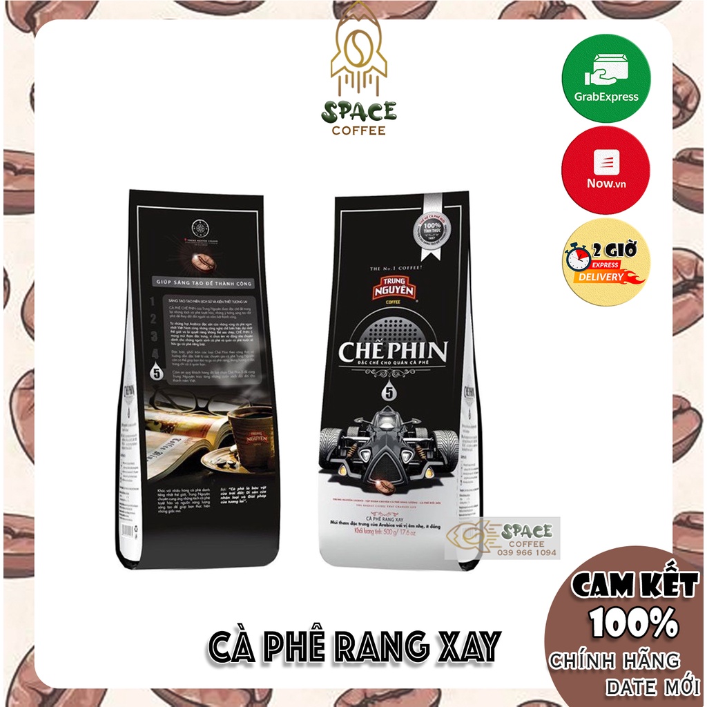 Cà Phê Trung Nguyên - Tem Chính Hãng- (Chế Phin 1, 2, 3, 4, 5) - gói 500g