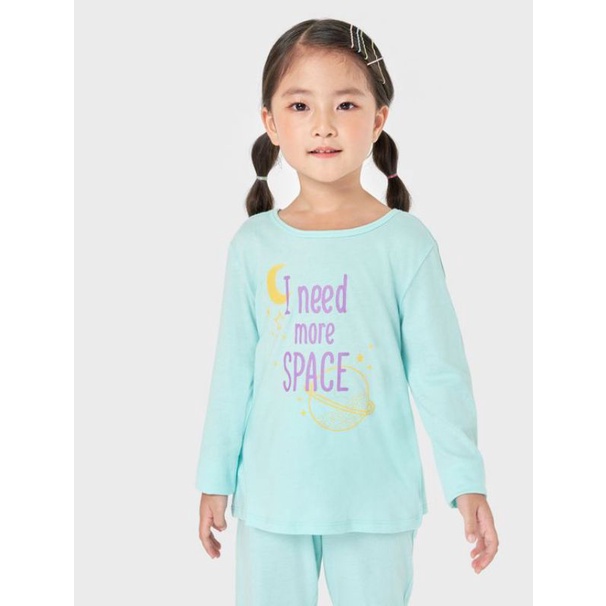 Bộ cotton mặc nhà bé gái Canifa