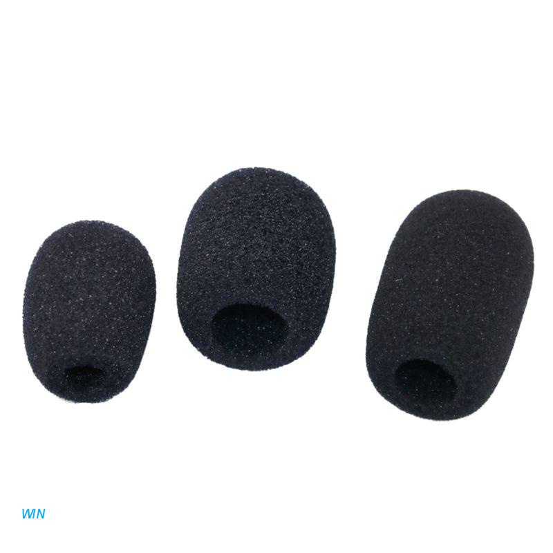 Set 10 đầu xốp bọc đầu micro chắn gió bảo vệ tiện dụng