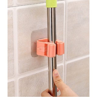 Móc Kẹp Chổi Dán Tường nhiều màu