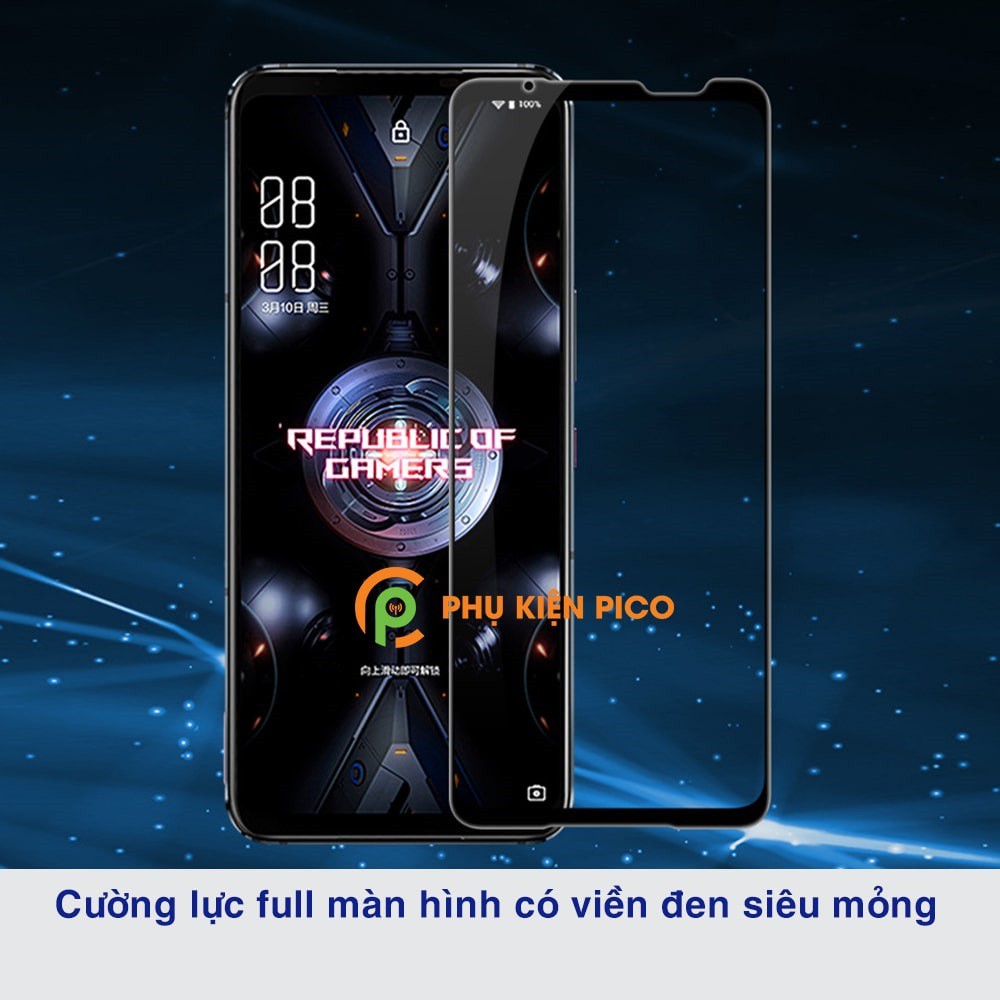 Cường lực Rog Phone 5 Pro full màn hình viền siêu mỏng chính hãng Nillkin Amazing CP+ Pro - Dán màn hình Rog Phone 5 Pro