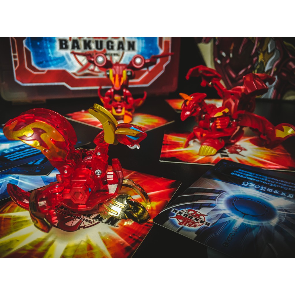 Mô hình Bakugan hệ lửa Nova