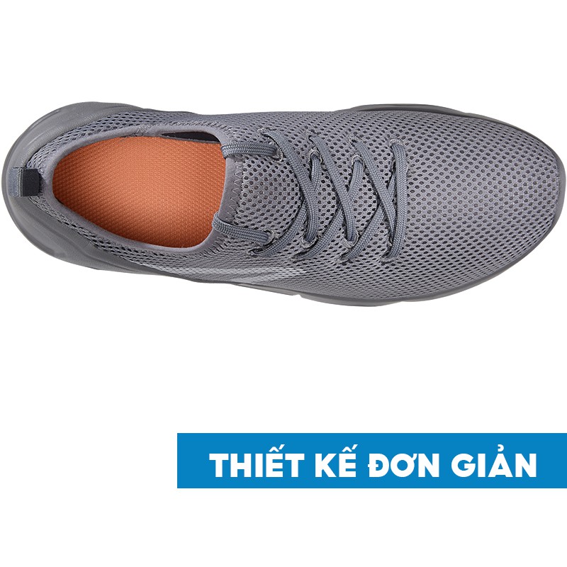 Giày thể thao nữ Decathlon newfeel PW 100 dành cho đi bộ nhanh - Xám Đậm