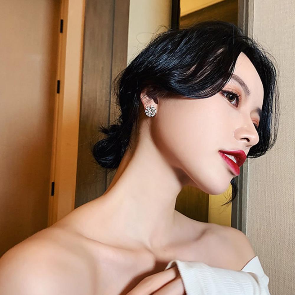 Khuyên Tai Đính Đá Thời Trang Hàn Quốc Cao Cấp