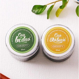 [Tặng son dưỡng] Combo cao bí đao và cao vỏ bưởi Cocoon
