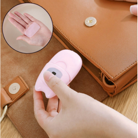 [Hàng mới về] Hộp 20/50 miếng giấy xà phòng rửa tay du lịch có mùi thơm dùng 1 lần