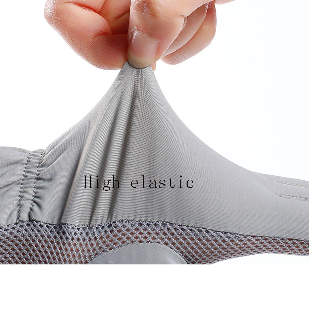 Găng Tay Lái Xe Chống Nắng Chất Liệu Lụa Lạnh Mỏng Co Giãn Thoáng Khí Chống Tia UV Thời Trang Cho Nữ