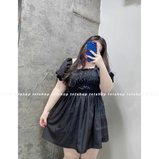 ĐẦM NHÚN NGỰC CỘT DÂY NƠ [TNTSHOP BIGSIZE 60KG 90KG]