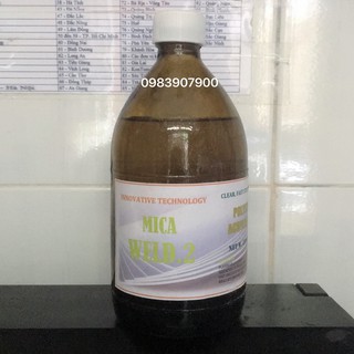 Keo Dán Mica Weld.2 - Dán Mica Trung Quốc ( 500ml )