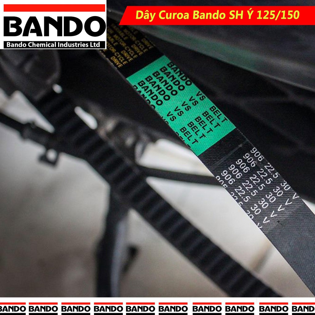 Dây curoa Honda SH Ý 125/150 ( Bando Thái Lan )