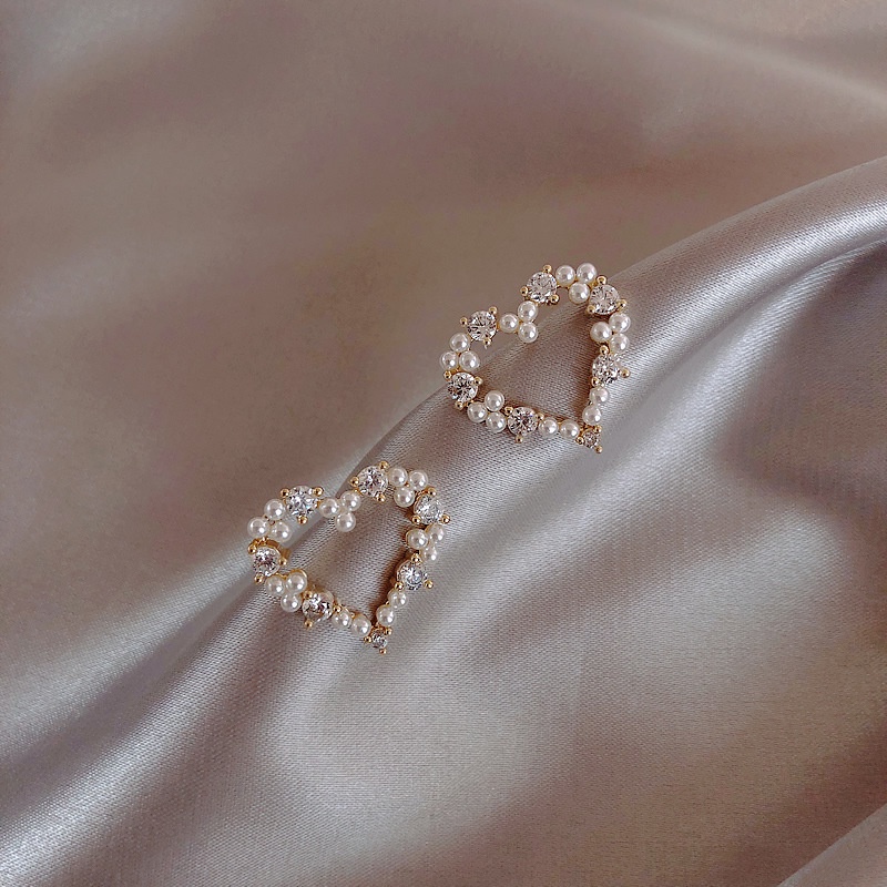 Khuyên tai mạ bạc 925 thiết kế đơn giản thanh lịch cho nữ