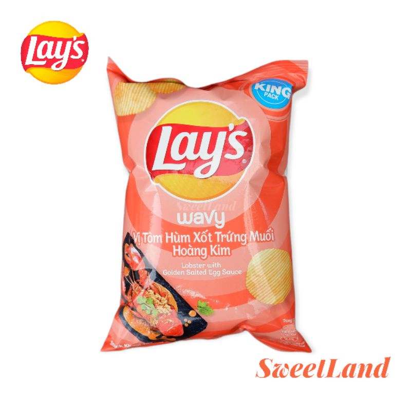 Bánh snack khoai tây Lays nhiều vị gói lớn 58g