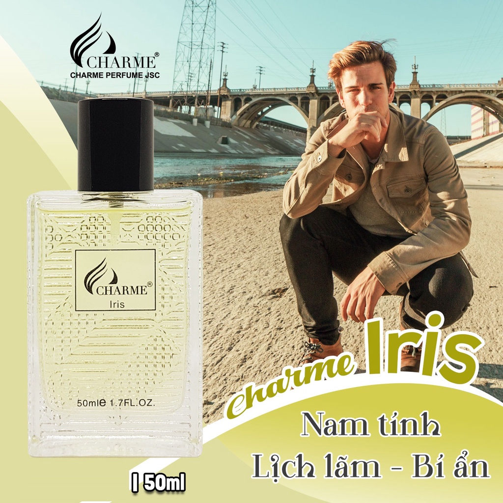 Nước hoa nam Charme Iris 50ml