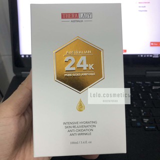 Serum dưỡng da Thera Lady Australian 24K Pure Gold Ampoule 100ml Của Úc - Serum